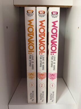 Wotakoi: Love is Hard for Otaku Vol. 1-3 - Fujita